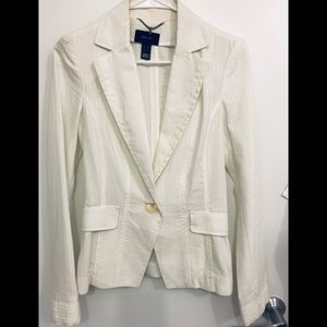 MNG Blazer. White. Light weight. Size S